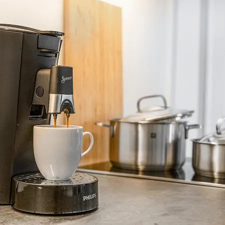 Exquisite Superior 80m2 Mit 2 Schlafzimmern & Badewanne - Messe * Essen