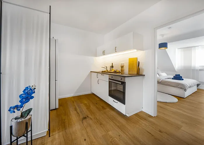 Apartment Exquisite Superior 80m2 Mit 2 Schlafzimmern & Badewanne - Messe